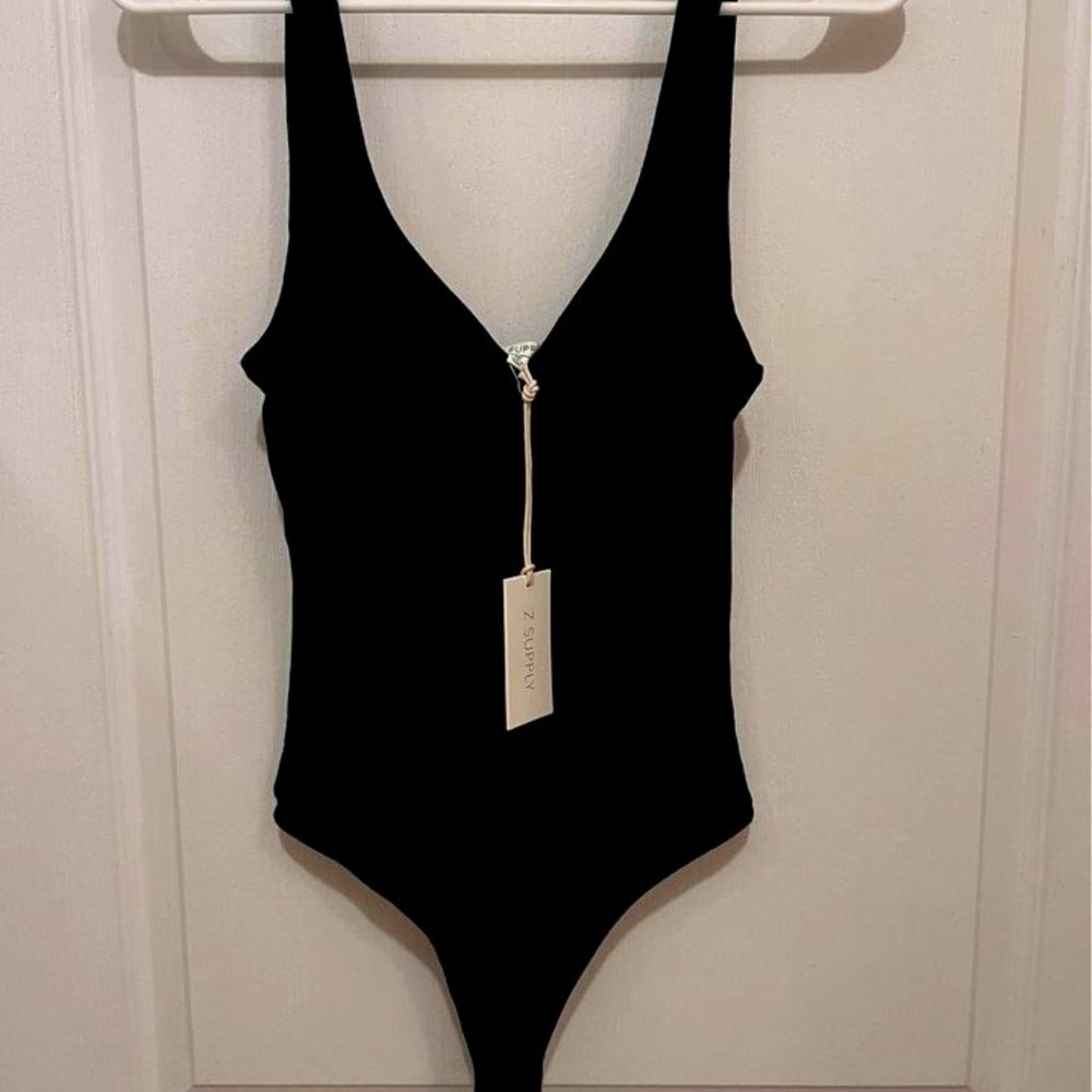 Z Supply Soft Luxe Bodysuit (M)